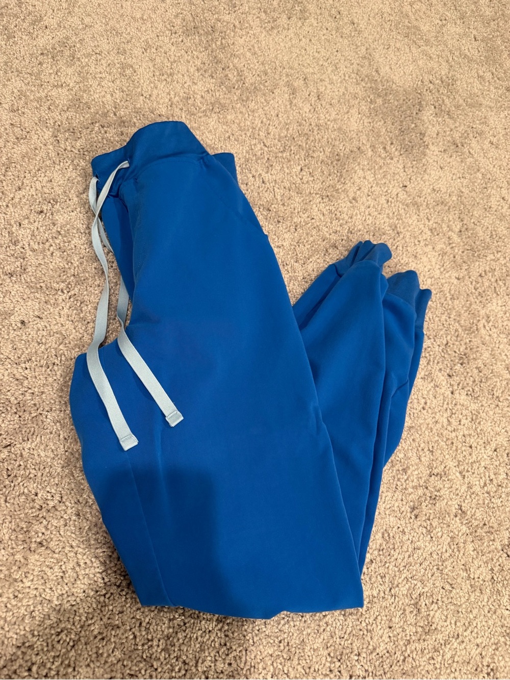 Figs Royal Blue scrub pants XXS